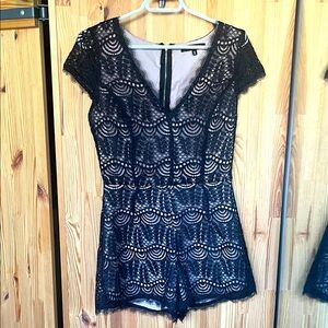 Lacy romper (size small)